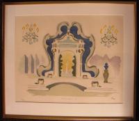 Stellan&nbsp;Mörner:&nbsp;&nbsp;«Halmstadsgruppens jubileumsmapp» Rosenkavaljeren&nbsp;&nbsp;(1885)