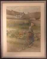 Carl&nbsp;Larsson:&nbsp;&nbsp;Kvinna med korg&nbsp;&nbsp;(3793)