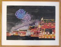 &nbsp;Japanska barnteckningar:&nbsp;&nbsp;Fyrverkeri&nbsp;&nbsp;(3808)